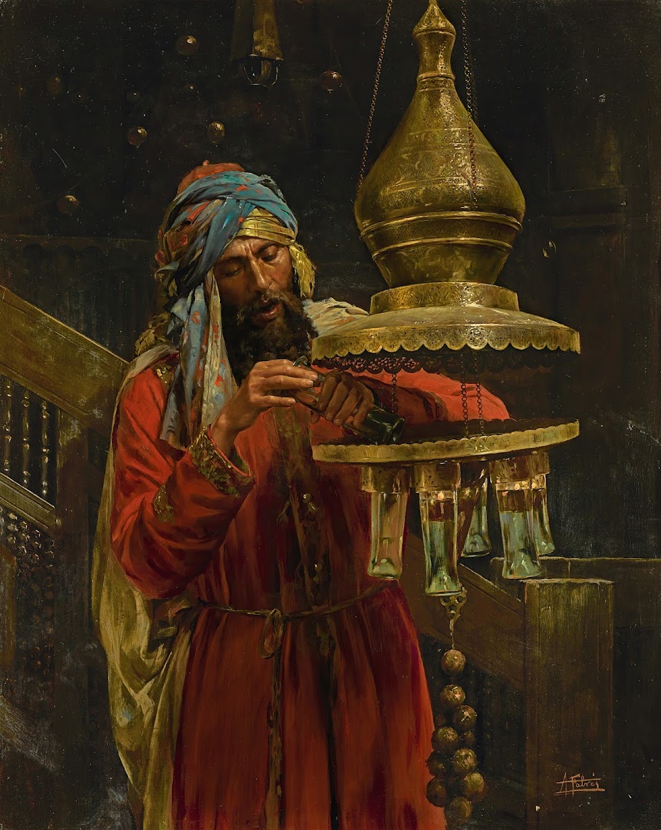 Lighting the lamp