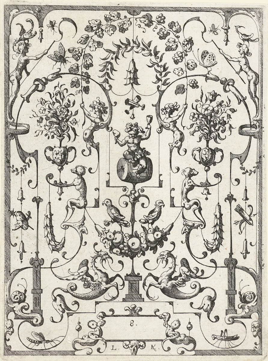 08 Decoration with grotesques 1607
