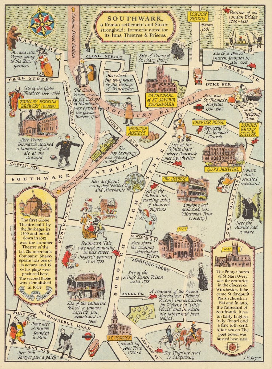 Southwark A Roman Settlement And Saxon Stronghold 1948