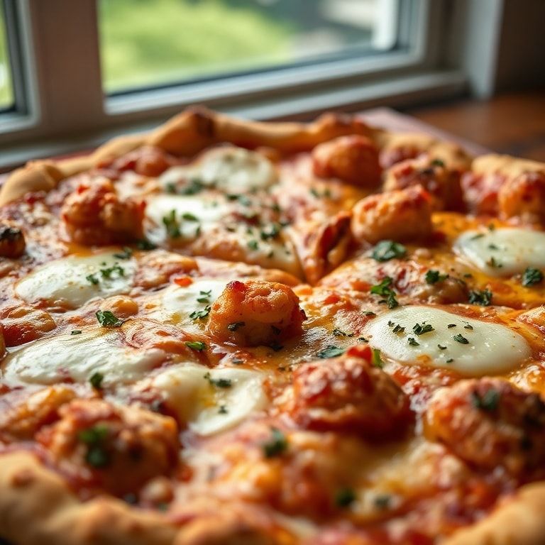 Crispy Chicken Crust Pizza: Guilt-Free Heaven Awaits – Easy Homemade Comfort Food