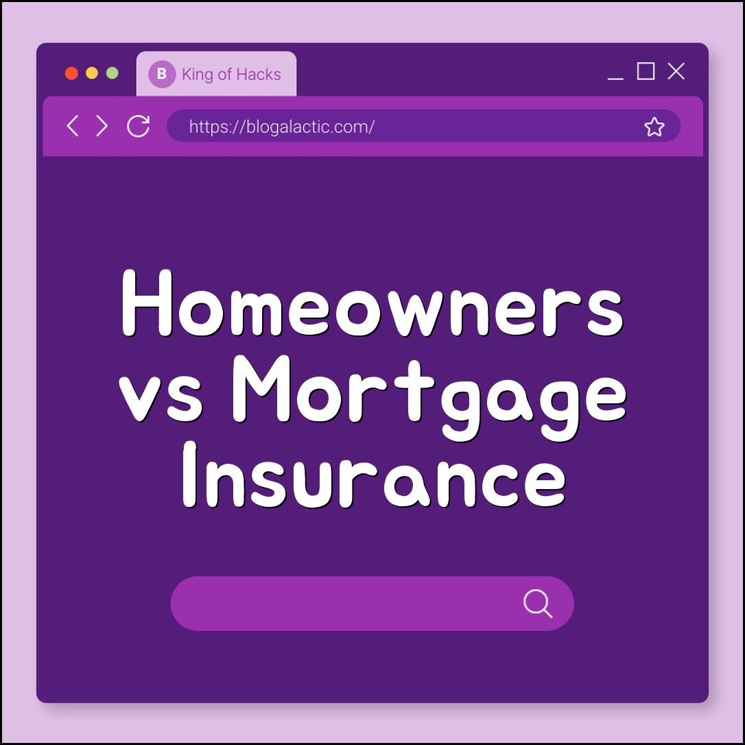 Homeowners Insurance vs. Mortgage Insurance (PMI): What's the Difference? (hazard coverage, dwelling protection, loan requirement)