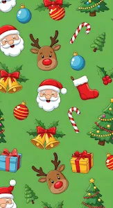 Macro Kiwi Slice and Wet Blueberries Dark Blue