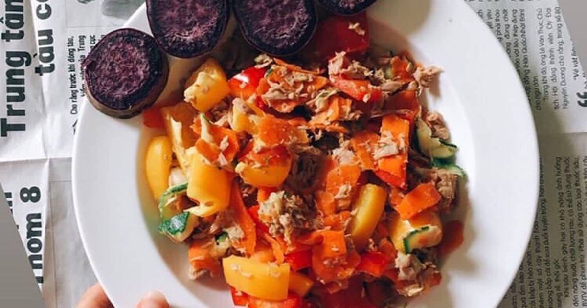 🐳 Cá Ngừ Ngũ Sắc Eat Clean