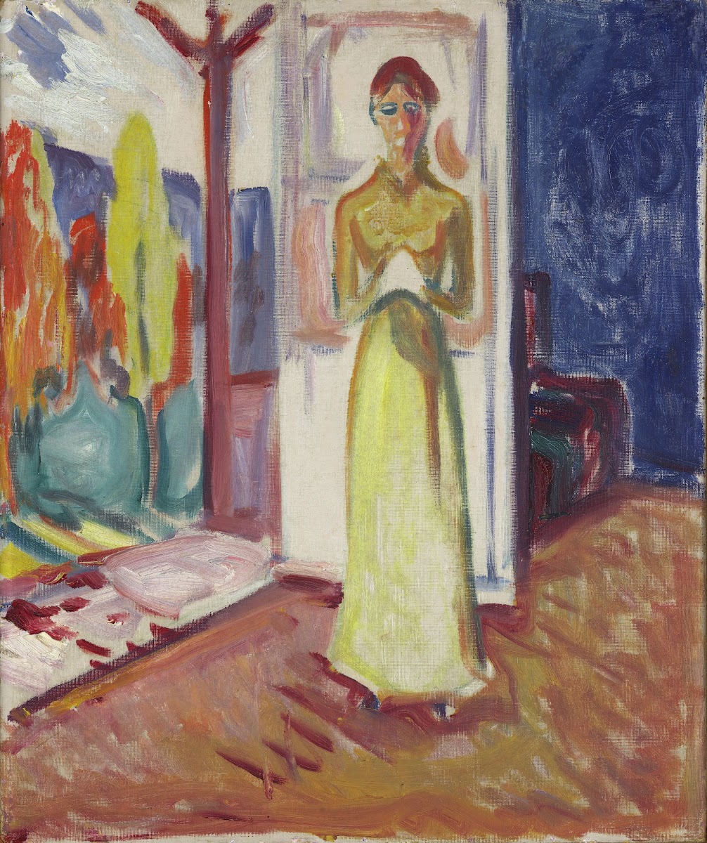 Woman Standing in the Doorway 190607