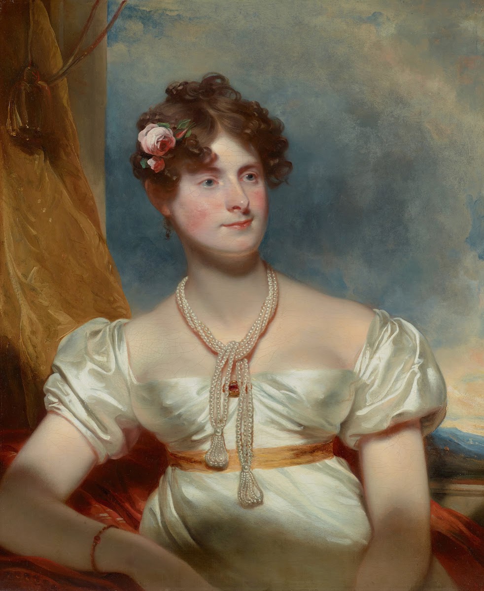Portrait of a lady ca 1800
