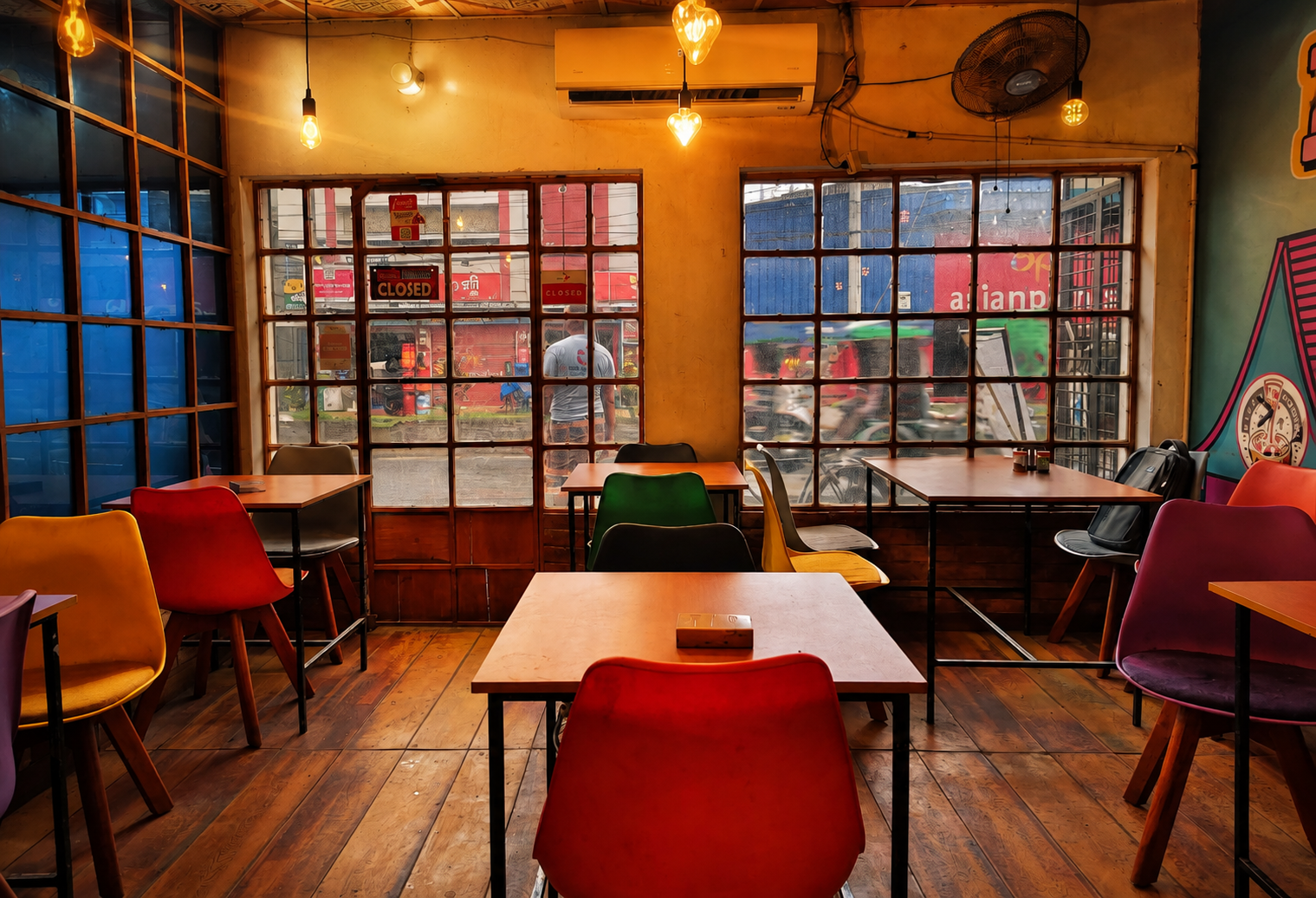 Pizza Forever restaurant — real photo