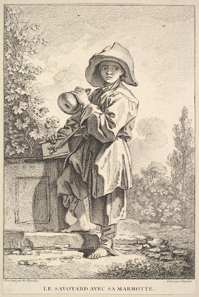 The Savoyard with His Box After François Boucher 17411763