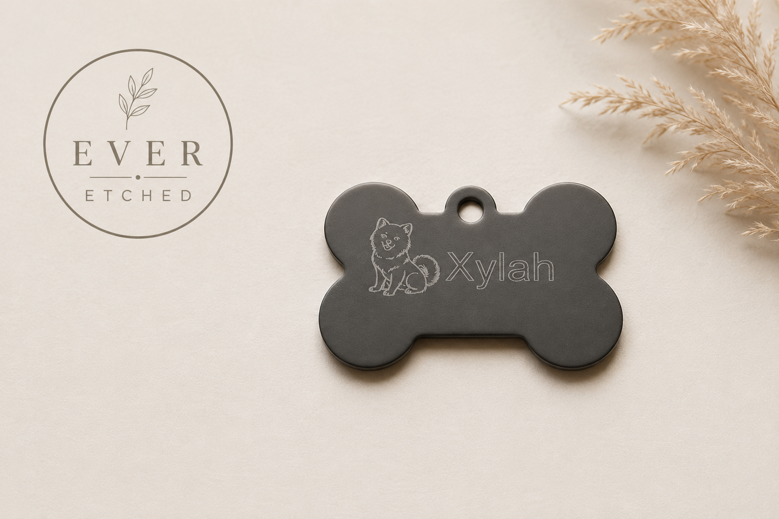 Dog Bone Collar Tag