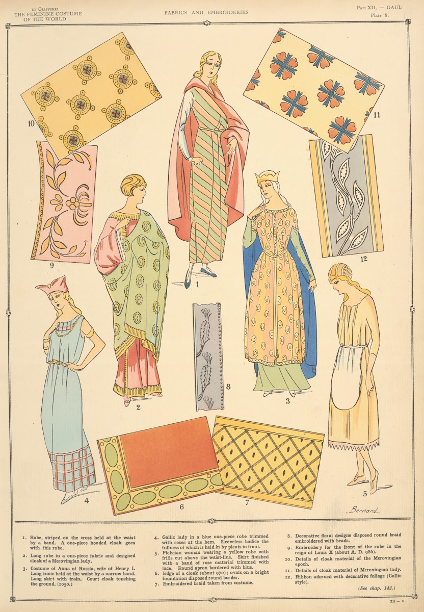 Gaul  Fabrics and embroideries 1926 1927