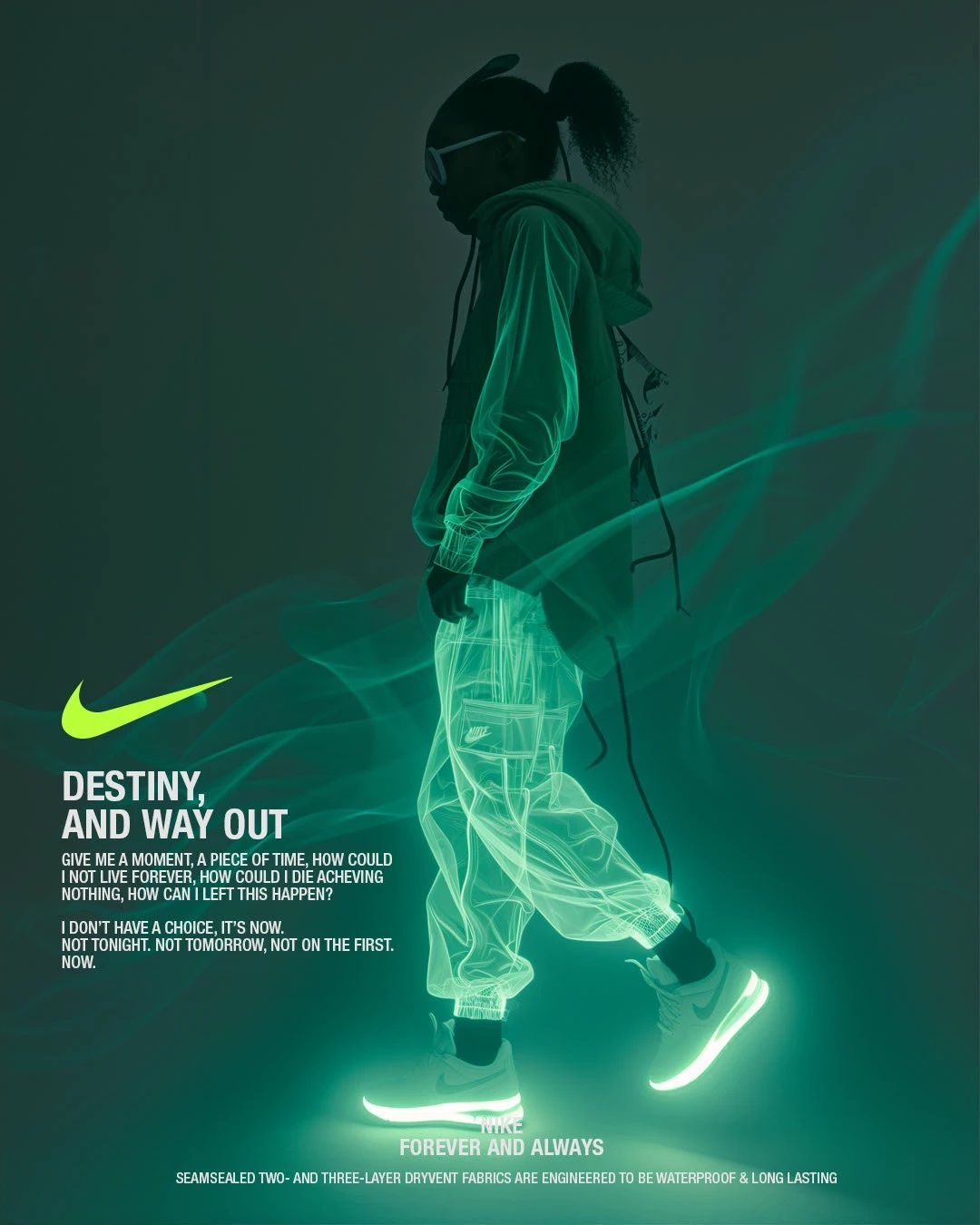 Neon Nike Fashion Style