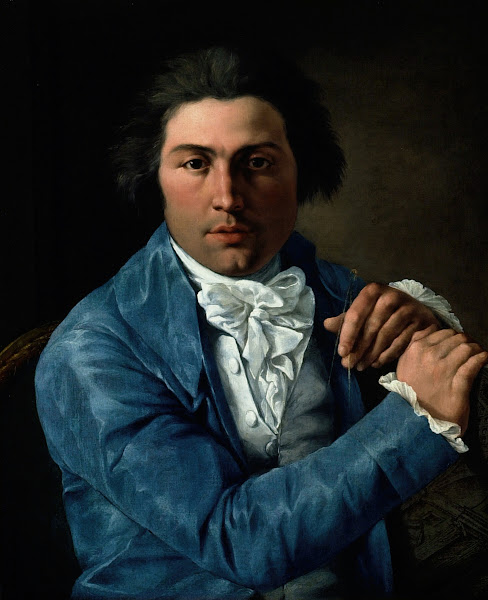 Portrait Of The Architect Giuseppe Valadier C 1795
