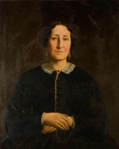 Portrait of Mrs Louis Tytgadt 1868