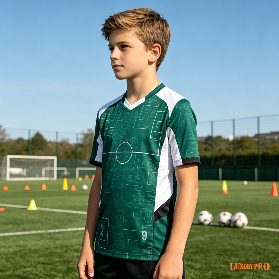 Side-Sewn Jersey For Kids