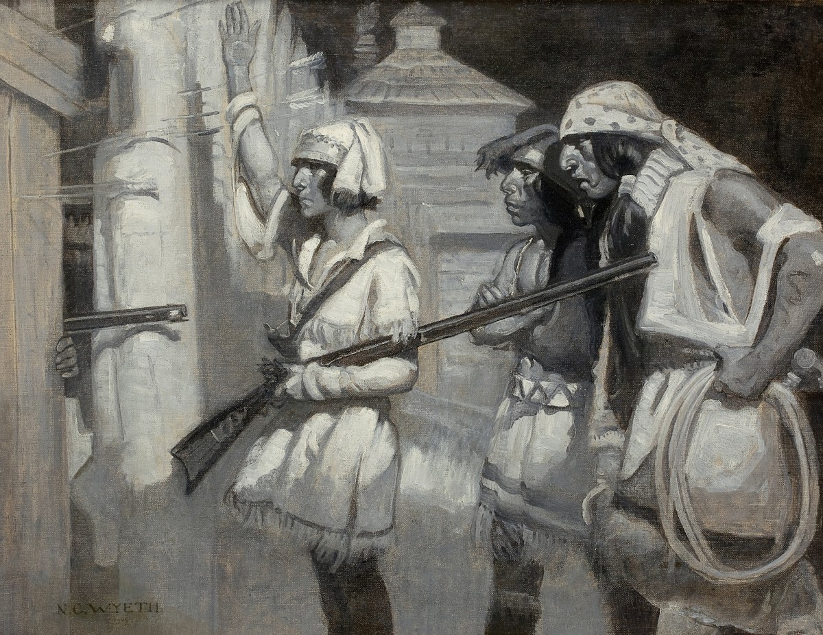 Attack on the Stockade 1905