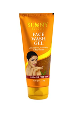 Sunny Face Wash Gel With Aloevera & Tea Tree Oil