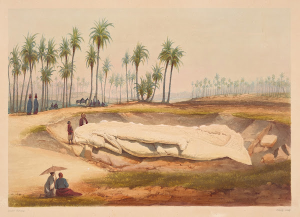 Colosse de Memphis Colossus of Memphis 1841