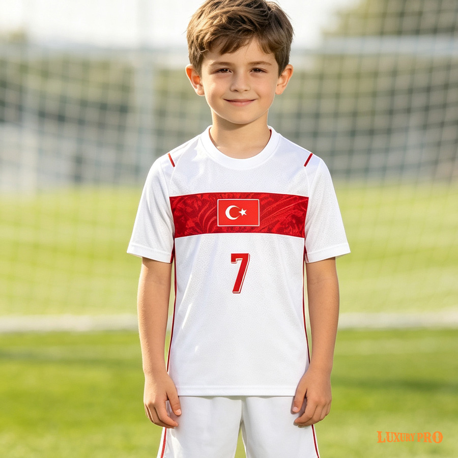 AOP NGA Round Neck Children's Football Jersey