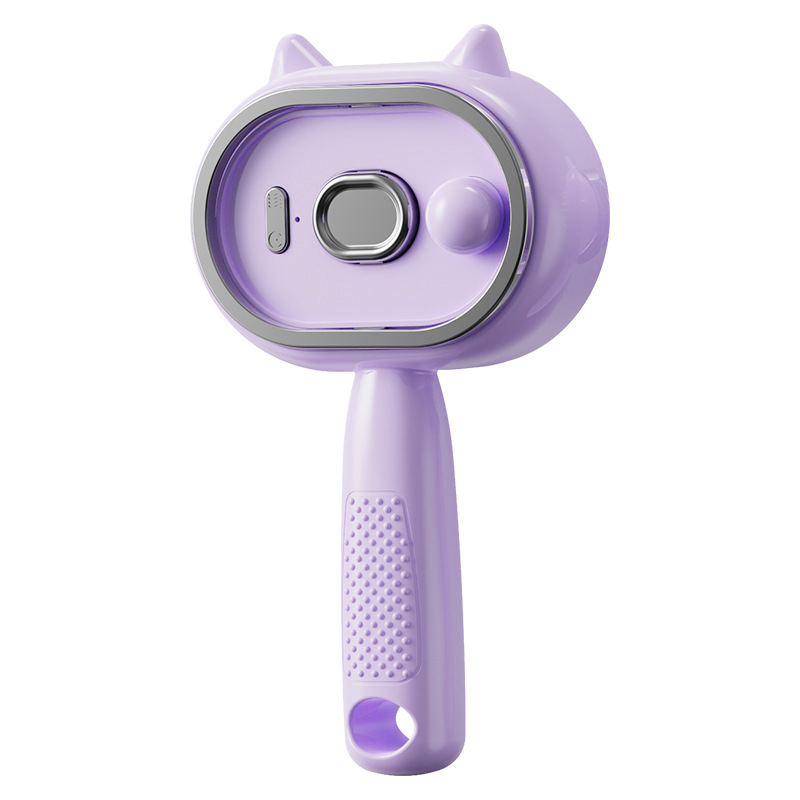 Electric massage brush with spray function