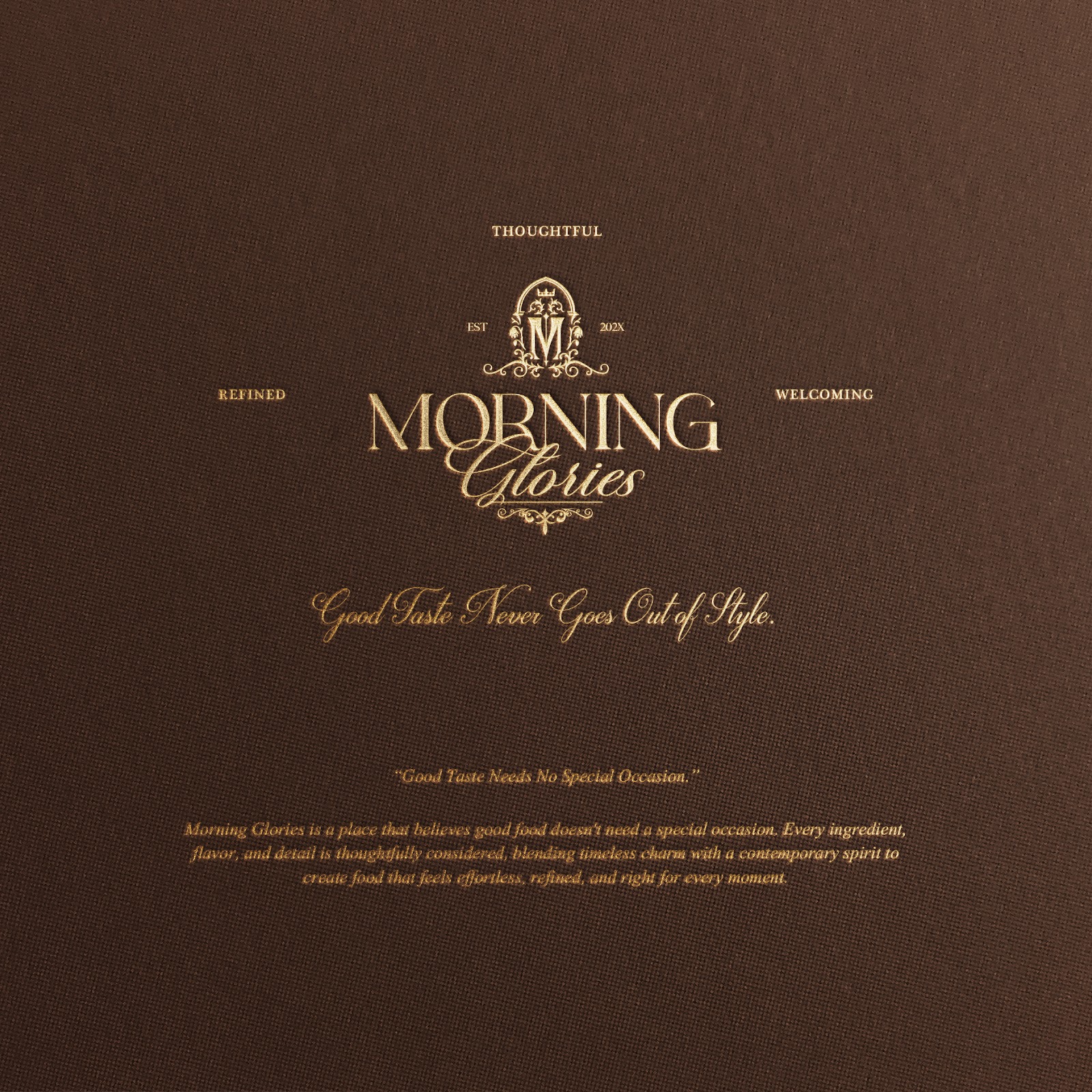 Morning glories