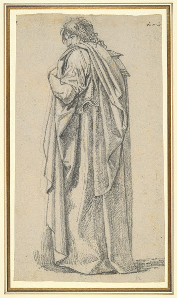Study of a Man in a RomanCape