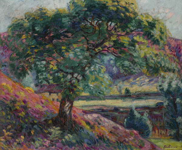 Arbres en Île de France circa 1895