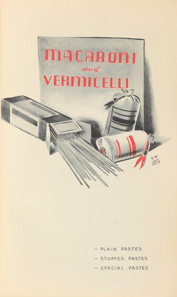 Macaroni and vermicelli 1939
