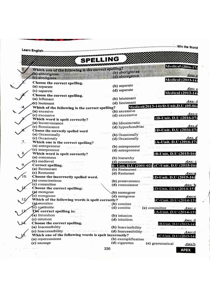 Spelling