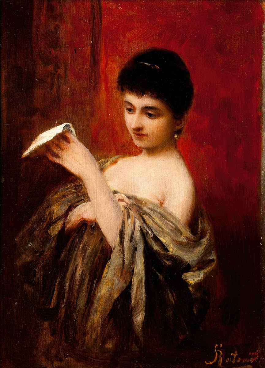 Lady with a Letter 1895