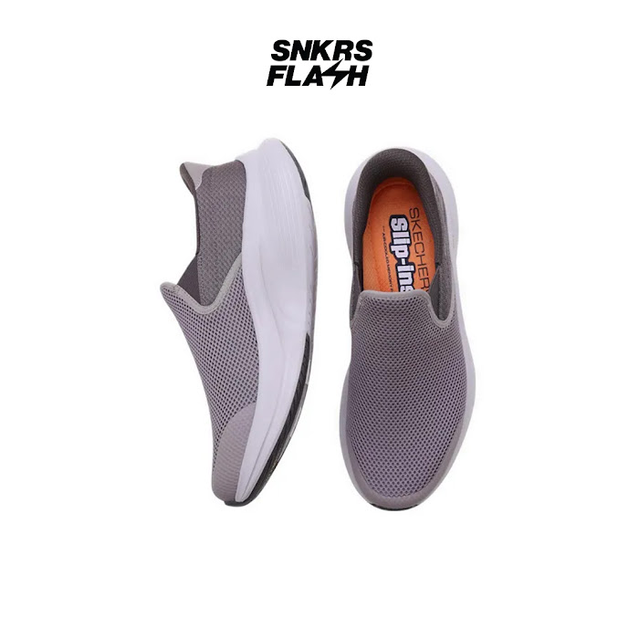 SKECHERS GO WALK MAX WALKER TAUPE - Size 45