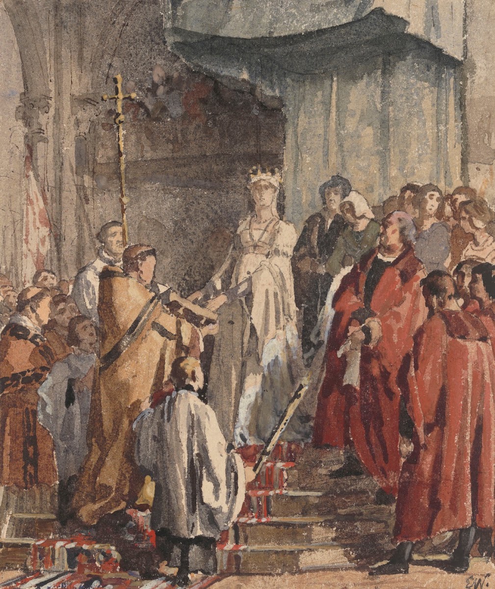 Mary of Burgundy Swears to Respect the Citys Privileges in 1477 1877