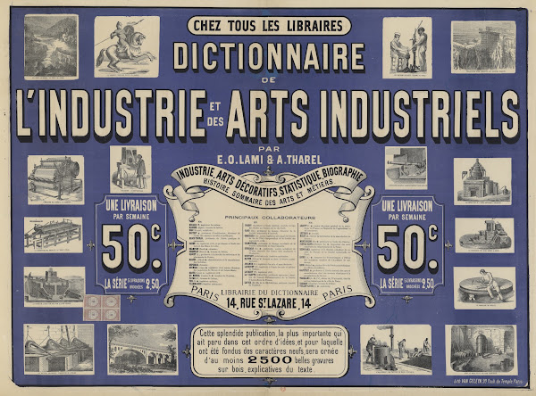 hez tous les libraires Dictionnaire de lindustrie et des arts industriels 1879