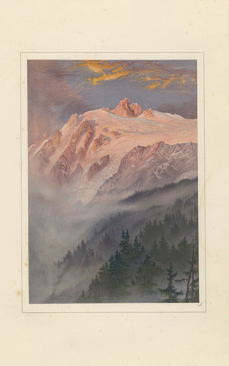 The Glacier de Trient 1867