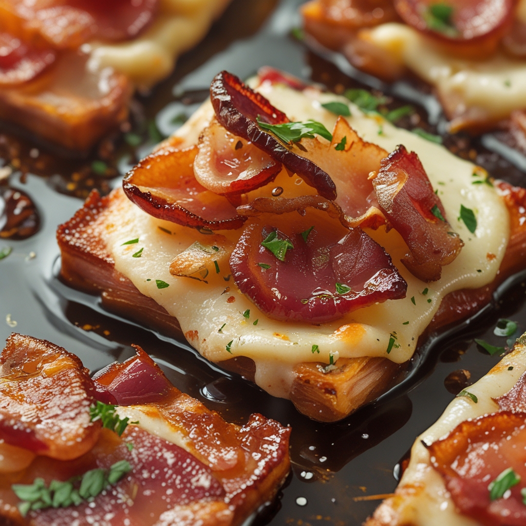 Sweet & Savory Honey-Glazed Shallots with Crispy Bacon – Easy Homemade Side Dish