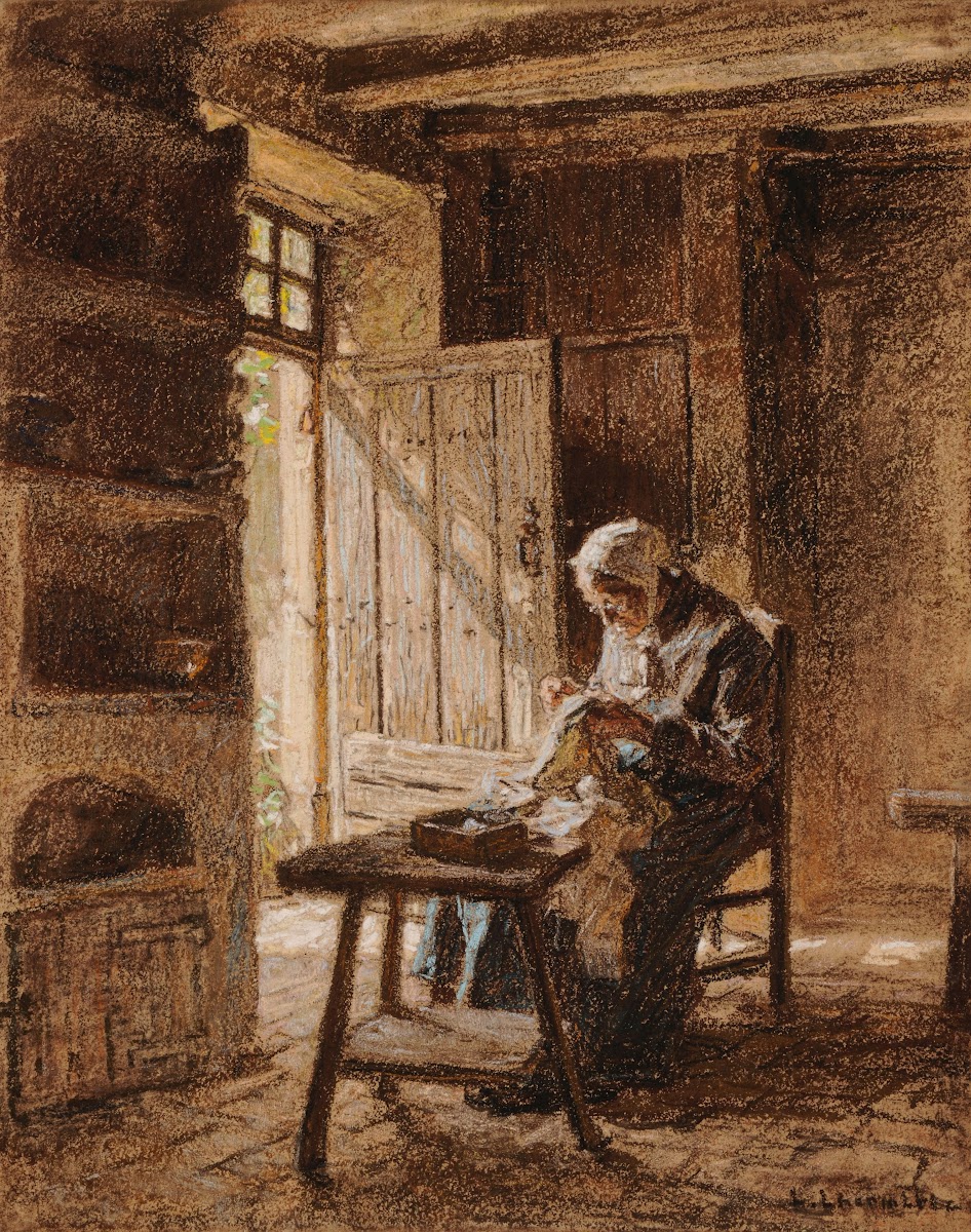 Vieille couturière ca 1892