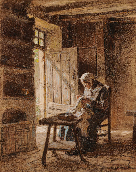 Vieille couturière ca 1892