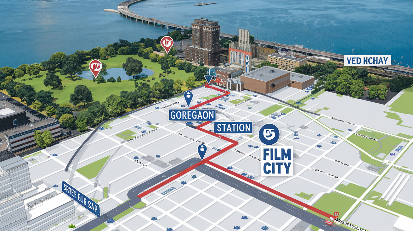 How to Reach Film City from Goregaon Station – Travel Guide