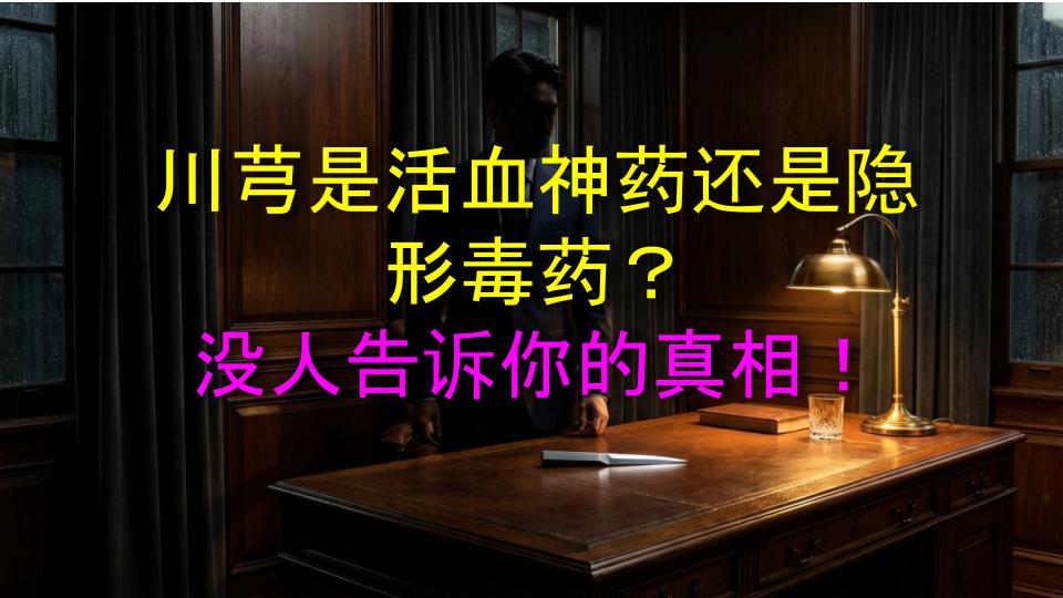 川芎是活血神药还是隐形毒药？没人告诉你的真相！