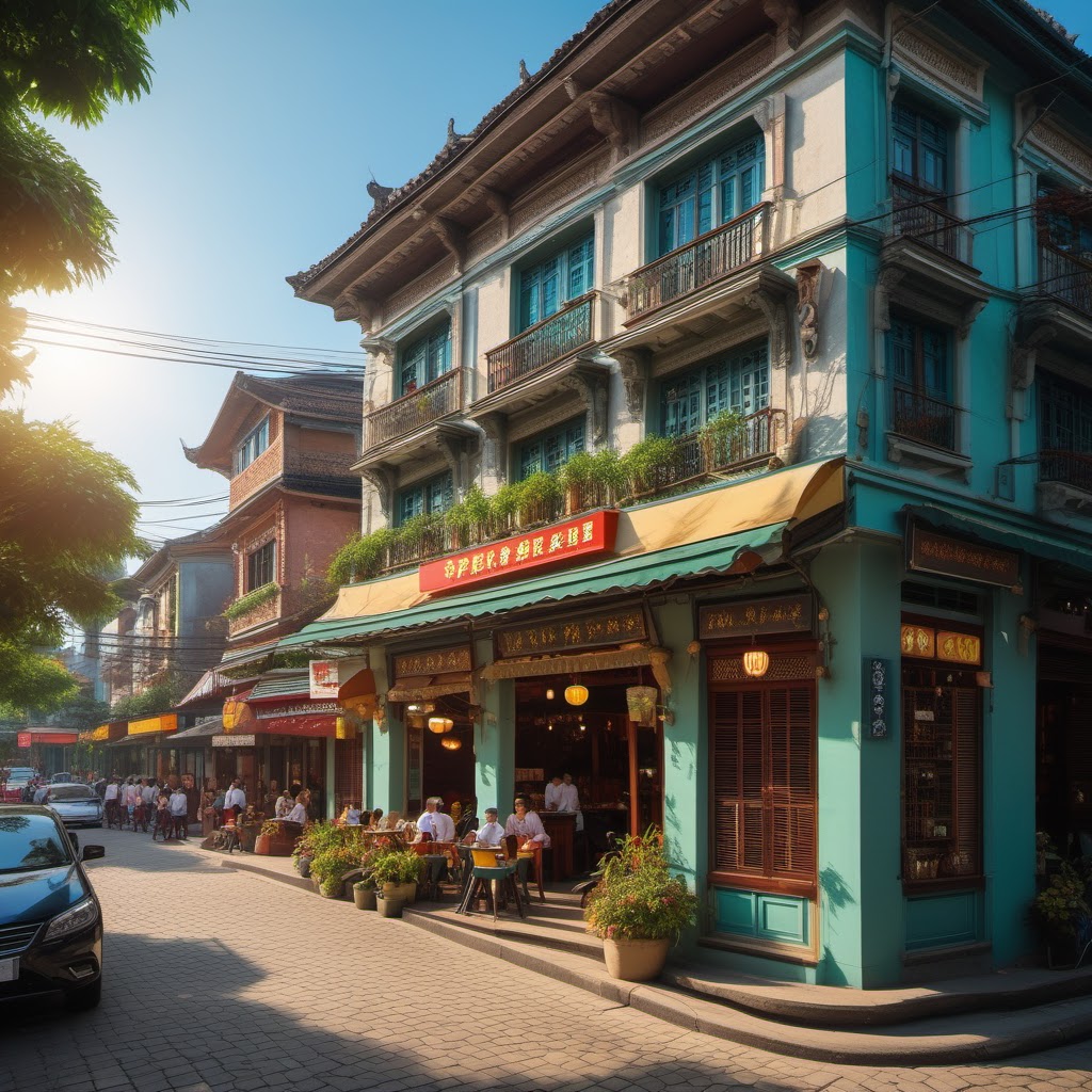 Hình minh họa: Khung cảnh cửa hàng và quy trình kinh doanh của bài viết 'Thuế Hộ Kinh Doanh Quán Ăn Năm 2026: Cập Nhật Quy Định Mới Nhất Từ Nghị Định 68/2026/NĐ-CP'