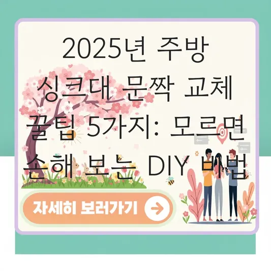 주방 싱크대 문짝 대표 이미지
