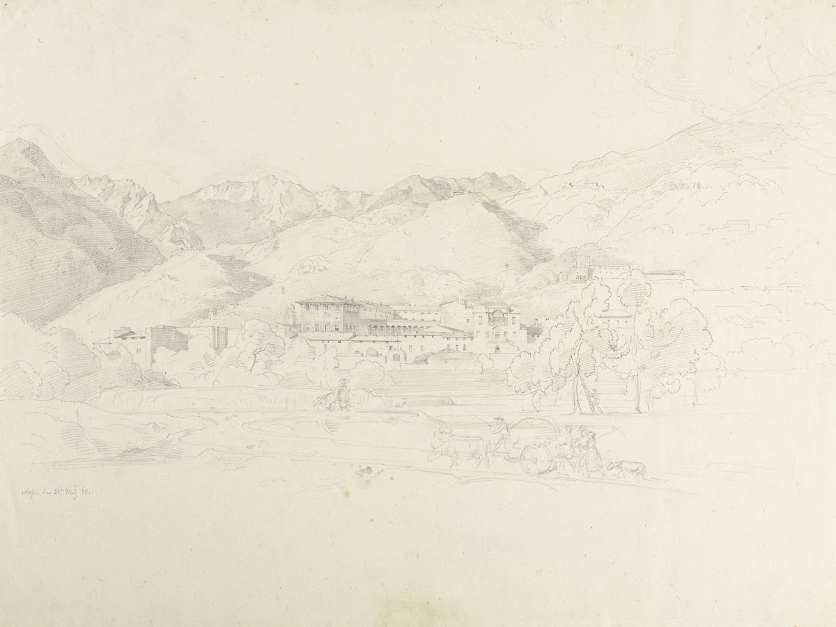 Ansicht von Massa di Carrara 1825