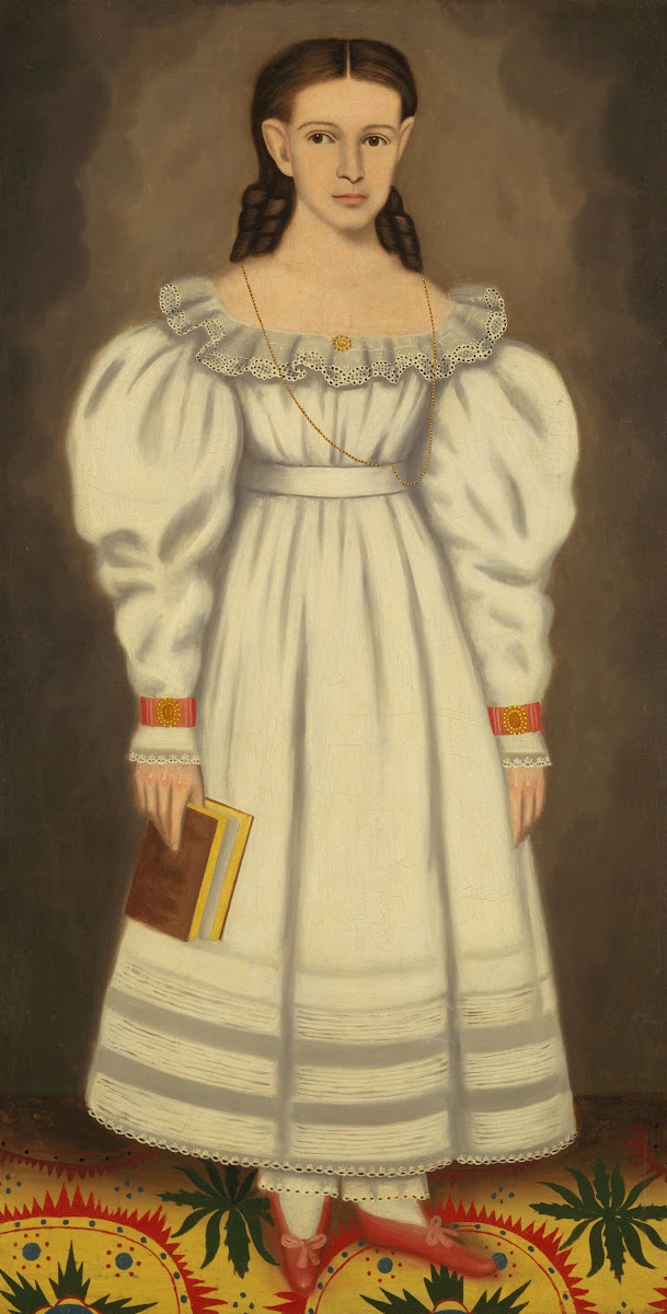 Girl of the Bangs Phelps Family ca 1848