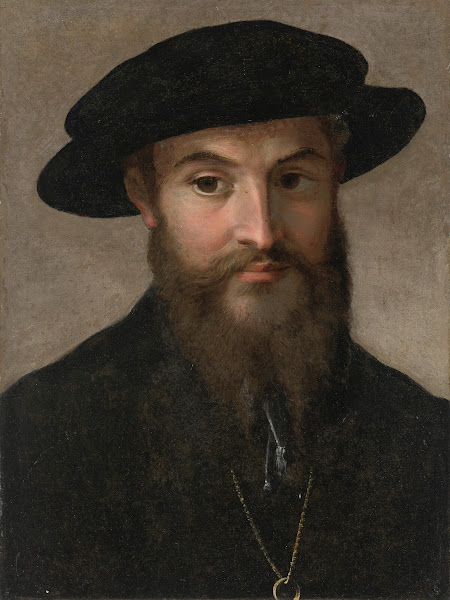 Portrait of a bearded man