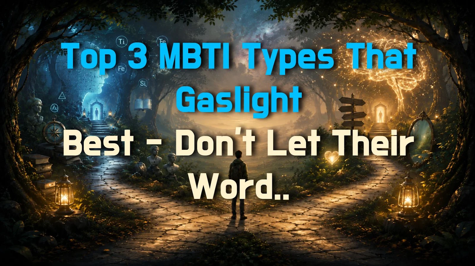 Top 3 MBTI Types That Gaslight Best - Don't Let Their Words Control You