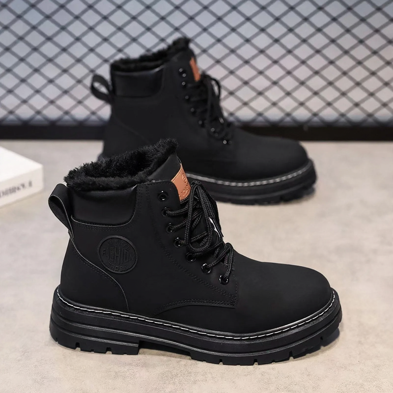 Men's Work Boots, Insulated, in British Style