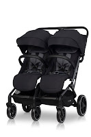 Stroller for twins Easy-Go Echo 2024 black