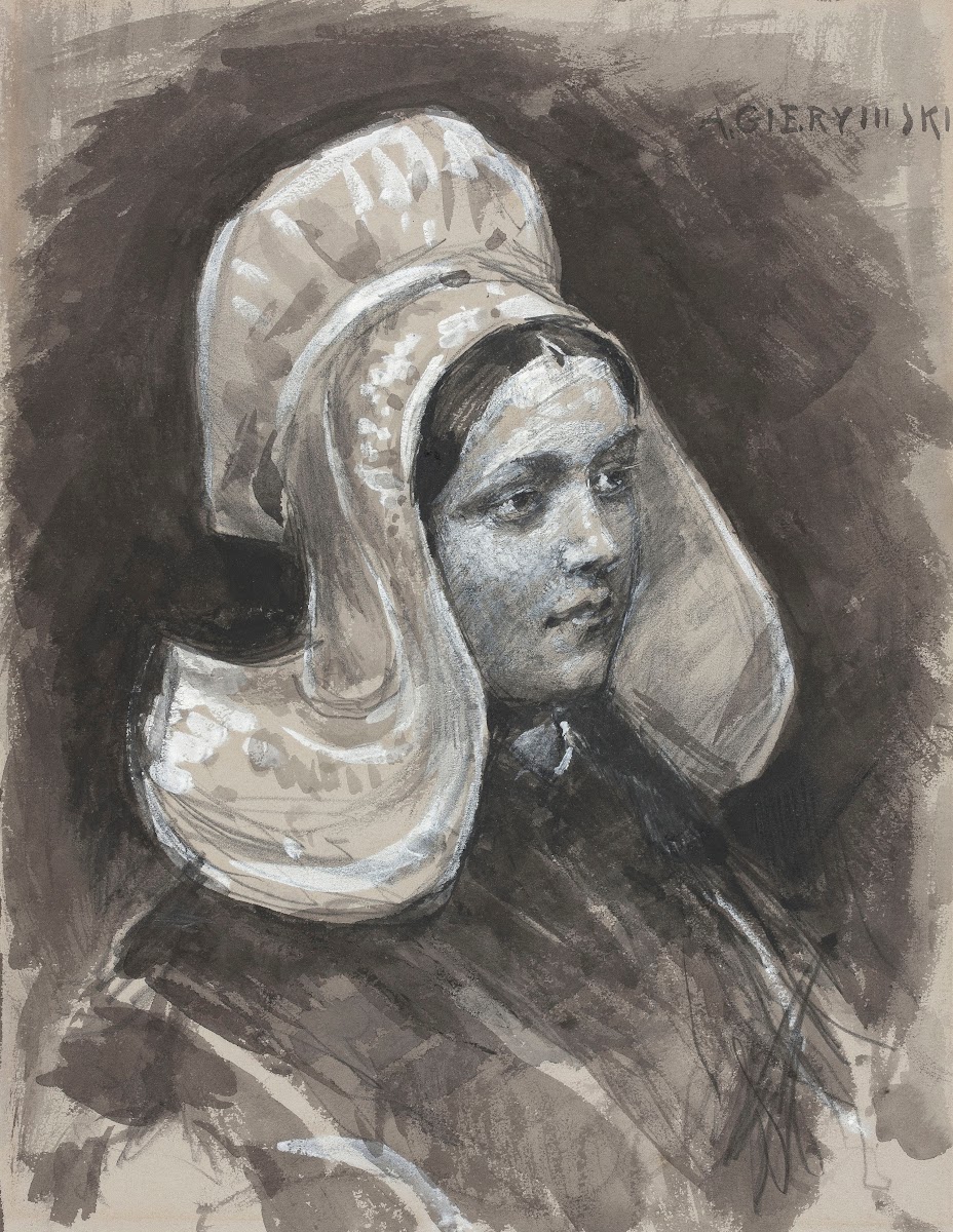 Bretonka studium 1884