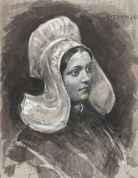 Bretonka studium 1884