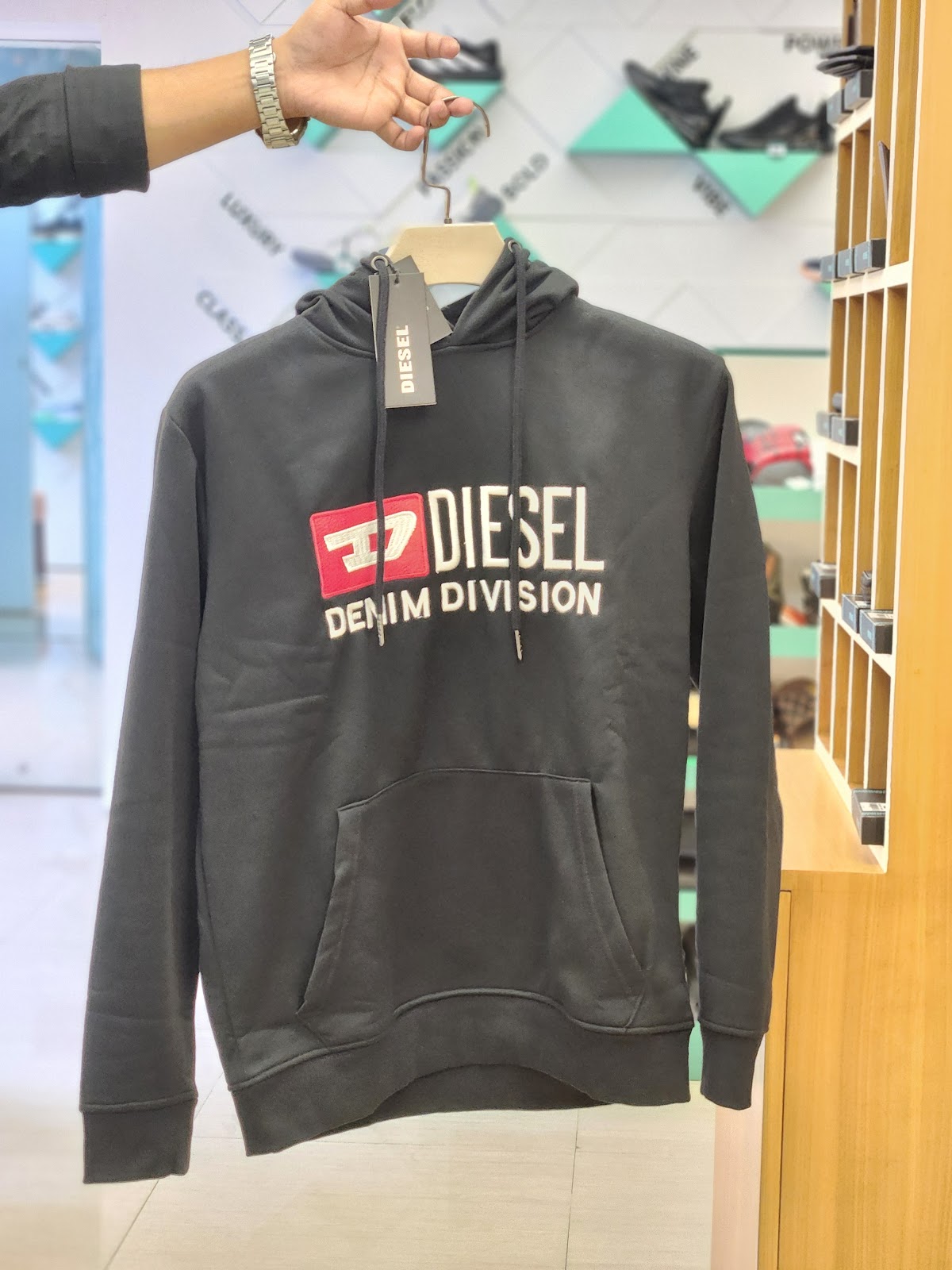 Diesel Hoodie Black