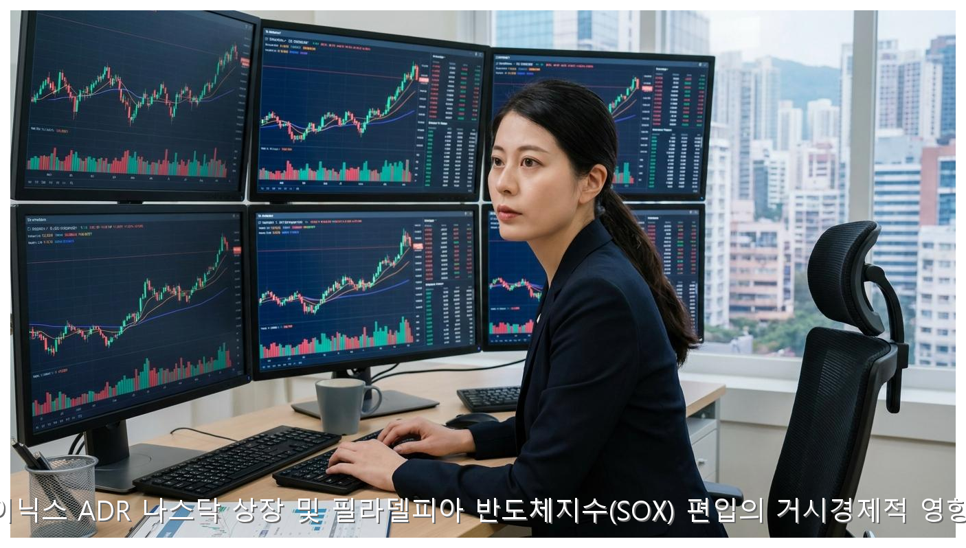 SK하이닉스 ADR 나스닥 상장 및 필라델피아 반도체지수(SOX) 편입의 거시경제적 영향 분석 핵심 안내 및 분석 인포그래픽 (8)