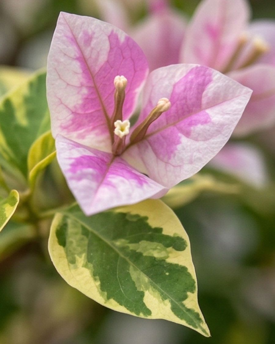 Imported Splash Variegated Bougainvillea Plant — view 2